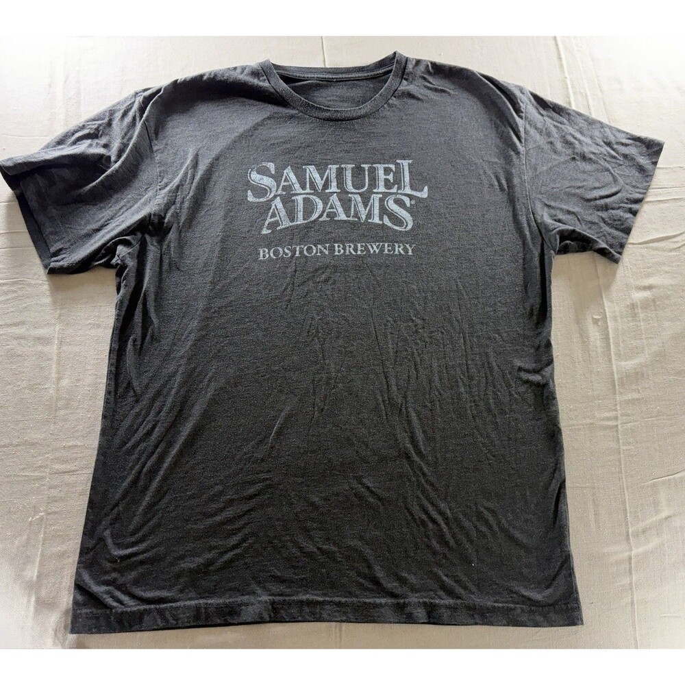Charcoal Grey Samuel Adams Boston Brewery Shirt - Size L